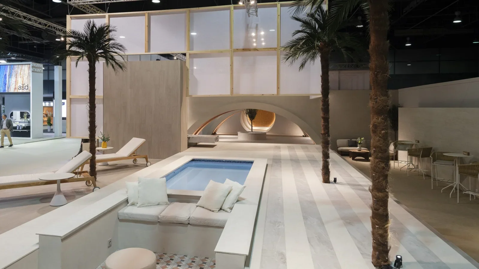 Espacio expositivo oficial de 360 by Cevisama 2026 en Feria Valencia