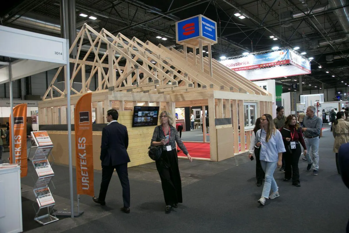Sistema de construcción industrializada expuesto en la Semana Internacional de la Construcción 2024